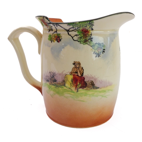 24 - Two Royal Doulton character jugs, 'Old King Cole' and 'Arry' (1946) together with a Royal Doulton Se... 