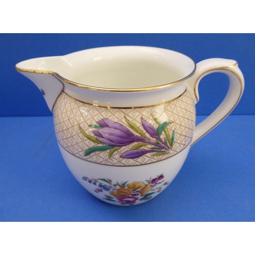 27 - An early 20th century Cauldon China part tea service (pattern 4645) decorated with floral sprays and... 