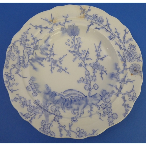 30 - A large section of mostly 19th century blue-and-white ceramics