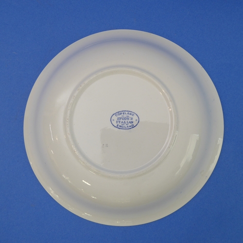 34 - A Copeland Spode's Italian pattern comport (31cm diameter), together with four matching bowls (19cm)... 