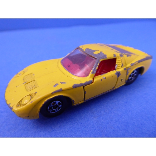 412 - Over 70 die-cast models, Mostly play-worn 1970s and to include:
 a Britains three-guard set (boxed);... 