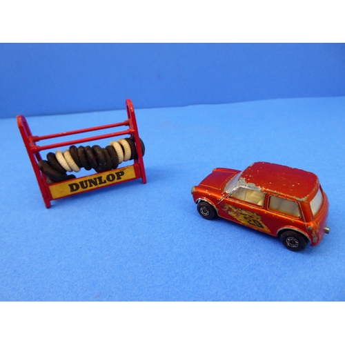 412 - Over 70 die-cast models, Mostly play-worn 1970s and to include:
 a Britains three-guard set (boxed);... 