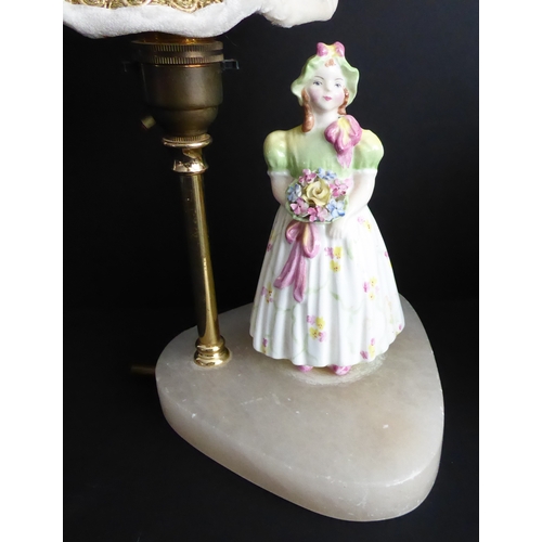 10 - Assorted ceramics to include:
 Royal Doulton figures 'Fair Lady' (1962) and 'Enchantment' (1958);
 a... 