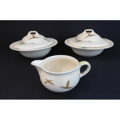 16 - A 26-piece Royal Doulton 'Coppice' 6-place dinner service comprising:
 six 16.5, 22 and 26.5 cm plat... 