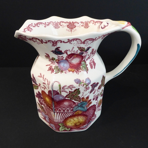 18 - An interesting selection of ceramics to include a pair of 19th century Royal Worcester comports reta... 