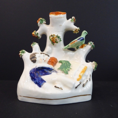 18 - An interesting selection of ceramics to include a pair of 19th century Royal Worcester comports reta... 