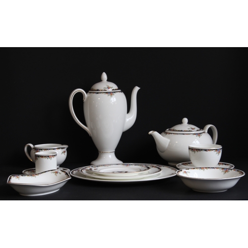 30 - A 68-piece Wedgwood 'Osborne' tea and coffee service comprising:
 10 teacups and saucers;
 17 coffee... 