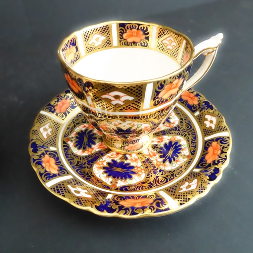 6 - A good selection of Royal Crown Derby ceramics hand-gilded and decorated in the Imari palette to inc... 