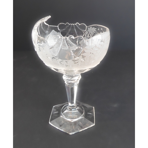 61 - A good selection of quality dessert glassware comprising:
 3 Waterford crystal stemmed bowls (16 cm ... 