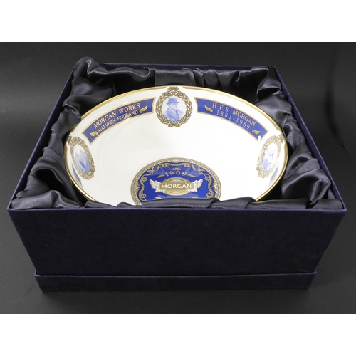 41 - A limited edition (30 of 250) Royal Worcester Elgar bowl, produced for the 2009 centenary of the Mor... 