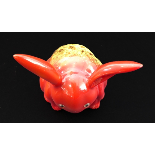 28 - Eleven miniature ceramics to include:
 a pair of 19th century Staffordshire-style recumbent lambs (1... 