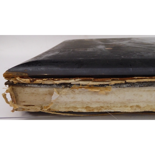 398 - A fascinating late 19th century Japanese folio of high-definition colour plates depicting figures, s... 