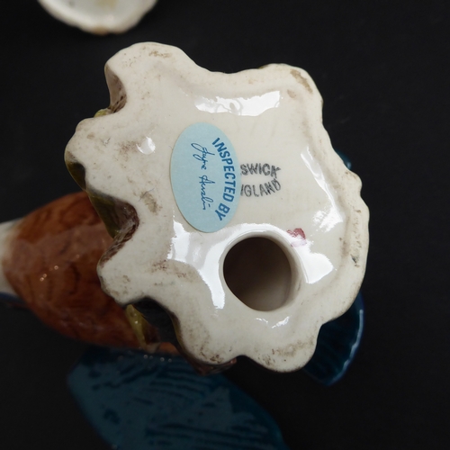 40 - A Beswick group of four: Atlantic Salmon (1233), Trout (1246) (both with printed and impressed marks... 