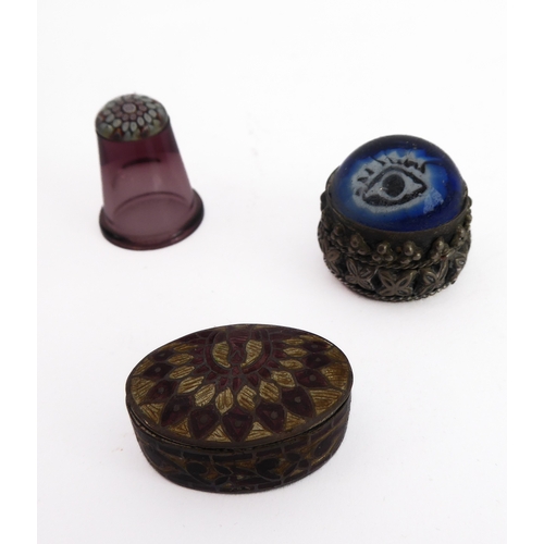 9 - An interesting selection of ceramics and associated to include an 18th century English cup, an 18th/... 