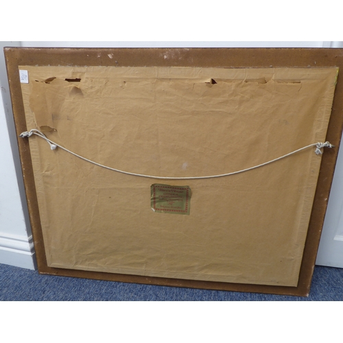 477 - CLAUDE HAYER - A lone rider with his dog on a moor, watercolour, signed (17 x 23½; 43.5 x 59.5cm). P... 