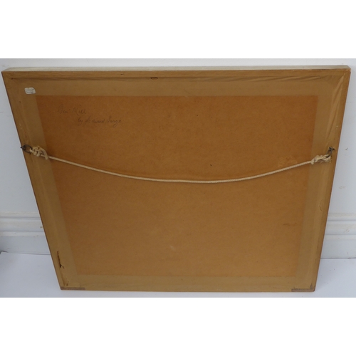 504 - EDWARD BRIAN SEAGO R B A, ARWS, RWS (British, 1910-1974) -  study of boats moored up at low tide, wa... 