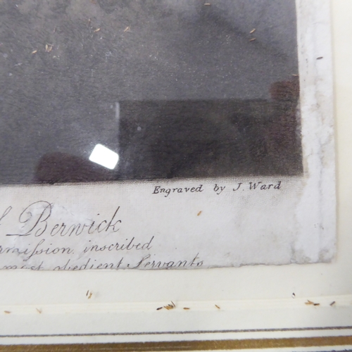 510 - JAMES WARD RA after ALEXANDER NASMYTH - 'The Spottiswoode Ox', mezzotint on wove paper (plate size 1... 