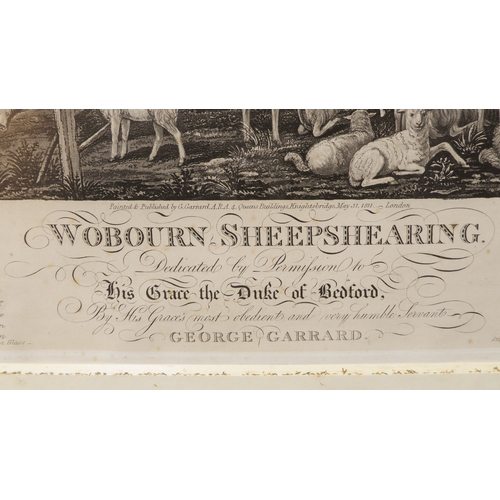 510 - JAMES WARD RA after ALEXANDER NASMYTH - 'The Spottiswoode Ox', mezzotint on wove paper (plate size 1... 