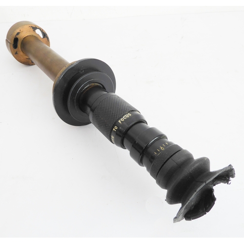 223 - A 1941 six-pounder gunsight by W. Ottway & Co Ltd (Ealing – London) marked NP 41 - No. 463 - Patt. N... 