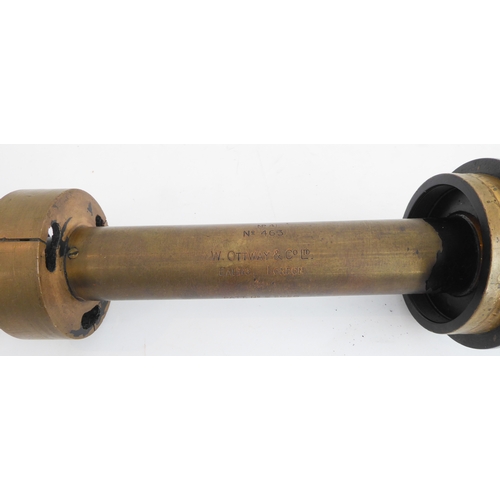 223 - A 1941 six-pounder gunsight by W. Ottway & Co Ltd (Ealing – London) marked NP 41 - No. 463 - Patt. N... 