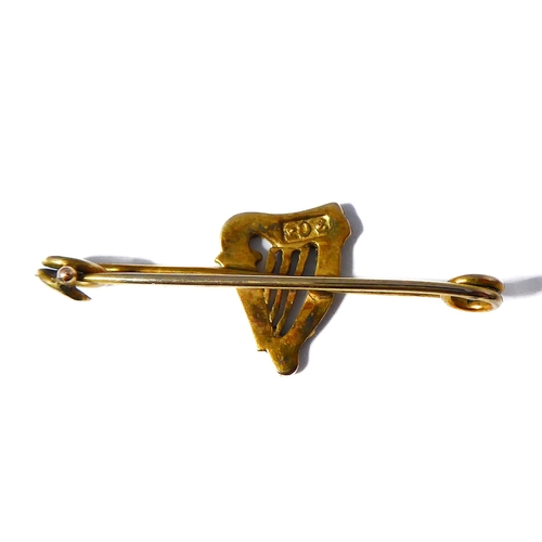 159 - A sapphire and diamond-set oval cluster ring, the tapering shank stamped 'PLAT 18CT', ring size Q (2... 