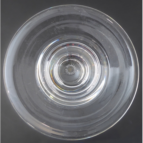 105 - A William Yeoward crystal sporting trophy vase: engraved 'Junior European Three Day Event Championsh... 