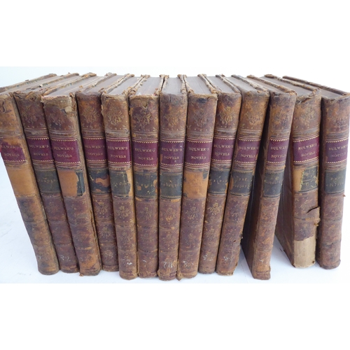 372 - Three sets and 6 individual books to include:
 an early 19th century leather-bound volume 'Methodism... 