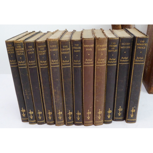 372 - Three sets and 6 individual books to include:
 an early 19th century leather-bound volume 'Methodism... 