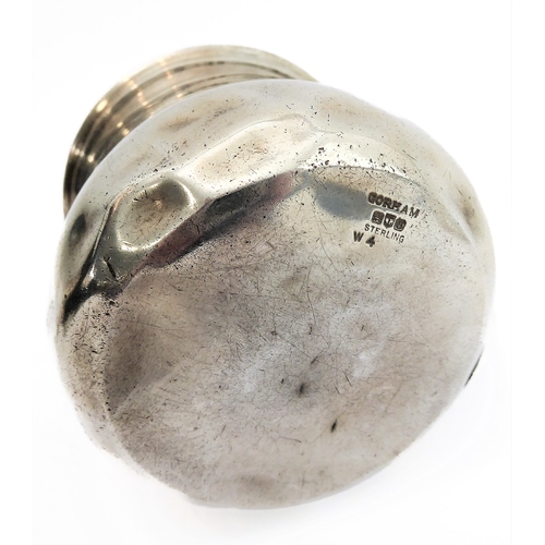 77 - A mixed lot of four:
 1. an early 20th century Gorham & Co. silver tankard engraved 'Wilhelmine 1931... 