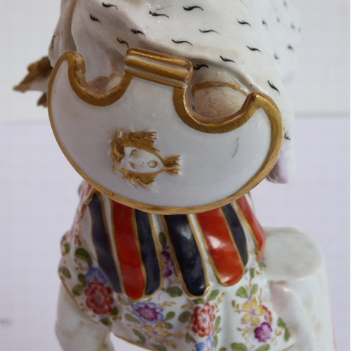 3 - A set of four well-modelled hand-decorated 19th century porcelain figures allegorical of the Seasons... 