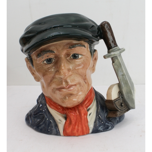 4 - Five character jugs and a tankard:
 2 x Winston Churchill (Royal Doulton);
 Winston Churchill (Royal... 