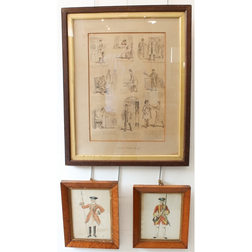 261 - Three pieces:
 1. After CYRIL R. HALLWARD - 'Jones' 