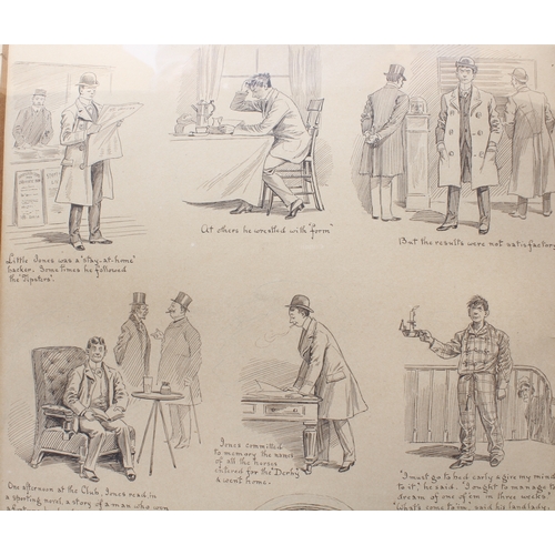 261 - Three pieces:
 1. After CYRIL R. HALLWARD - 'Jones' 