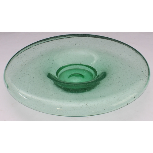 40 - Two glass bowls:
 1. a fine quality large Murano-style glass bowl signed Shirley Cloete 1986, centra... 