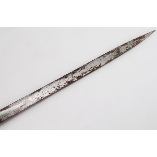 132 - A George V 1897 Pattern infantry officer's sword and leather scabbard by S. & J. Kitchin (Sheffield)... 