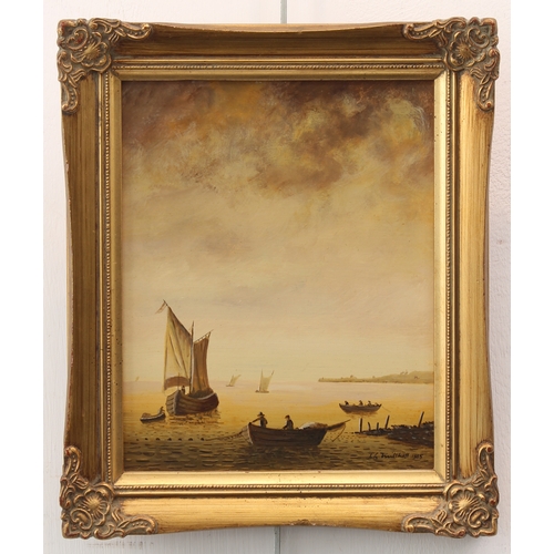 248 - Ten pieces to include:
 IRENE WISNIEWSKI - a series of five pastels signed in pencil: 'Goose Pond', ... 