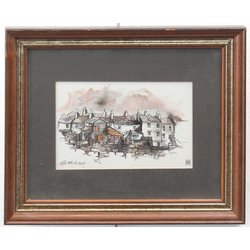 248 - Ten pieces to include:
 IRENE WISNIEWSKI - a series of five pastels signed in pencil: 'Goose Pond', ... 