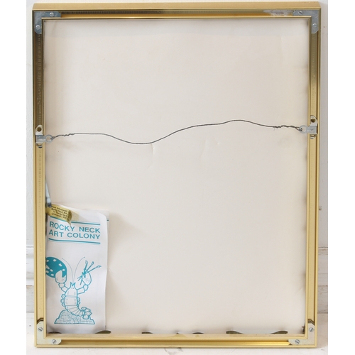 248 - Ten pieces to include:
 IRENE WISNIEWSKI - a series of five pastels signed in pencil: 'Goose Pond', ... 