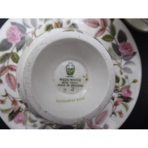 29A - A mixed to include ceramics, brassware and two cameras:
 a Wedgwood 'Santa Clara' and a Wedgwood 'Fl... 