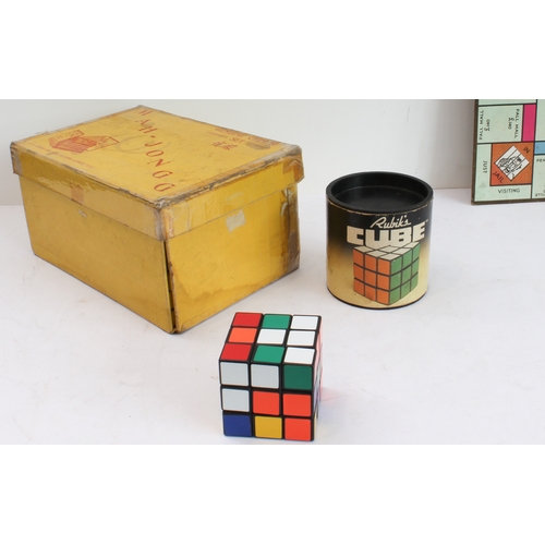 157 - Three 20th century games:
1. a 1930s Monopoly set (PAT. APP. For No. 3796-36).
2. an early to mid 20... 