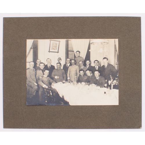 161 - Five late 1920s and 1930s original black and white photographs to include:
 1. the Bombay businessma... 