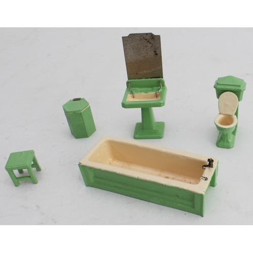 The complete 23piece Dinky Toys 'Dolly Varden' doll's house furniture