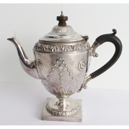 167 - A fine hallmarked silver three-piece bachelor's tea service comprising teapot, sugar and milk jug. E... 