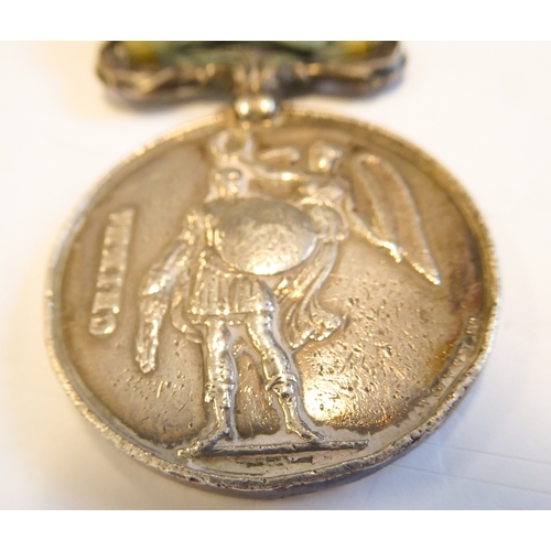 660 - An unnamed Crimea Medal with Sebastopol clasp