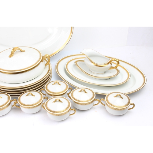 1 - A French Frank Haviland Limoges porcelain part dinner service - for H. G. Stephenson of Barton Arcad... 