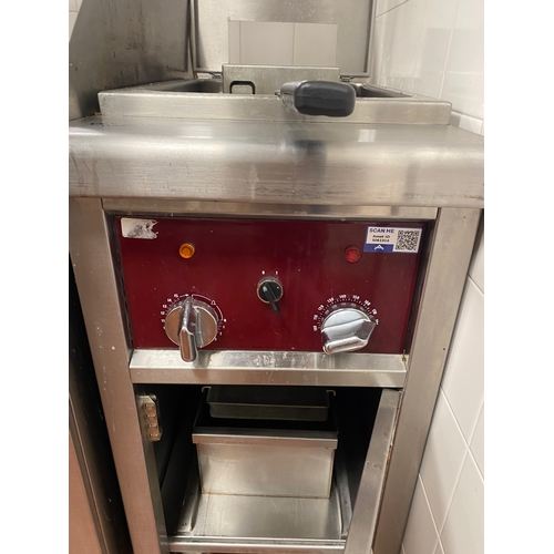 17 - Charvet Electric Fryer unit.