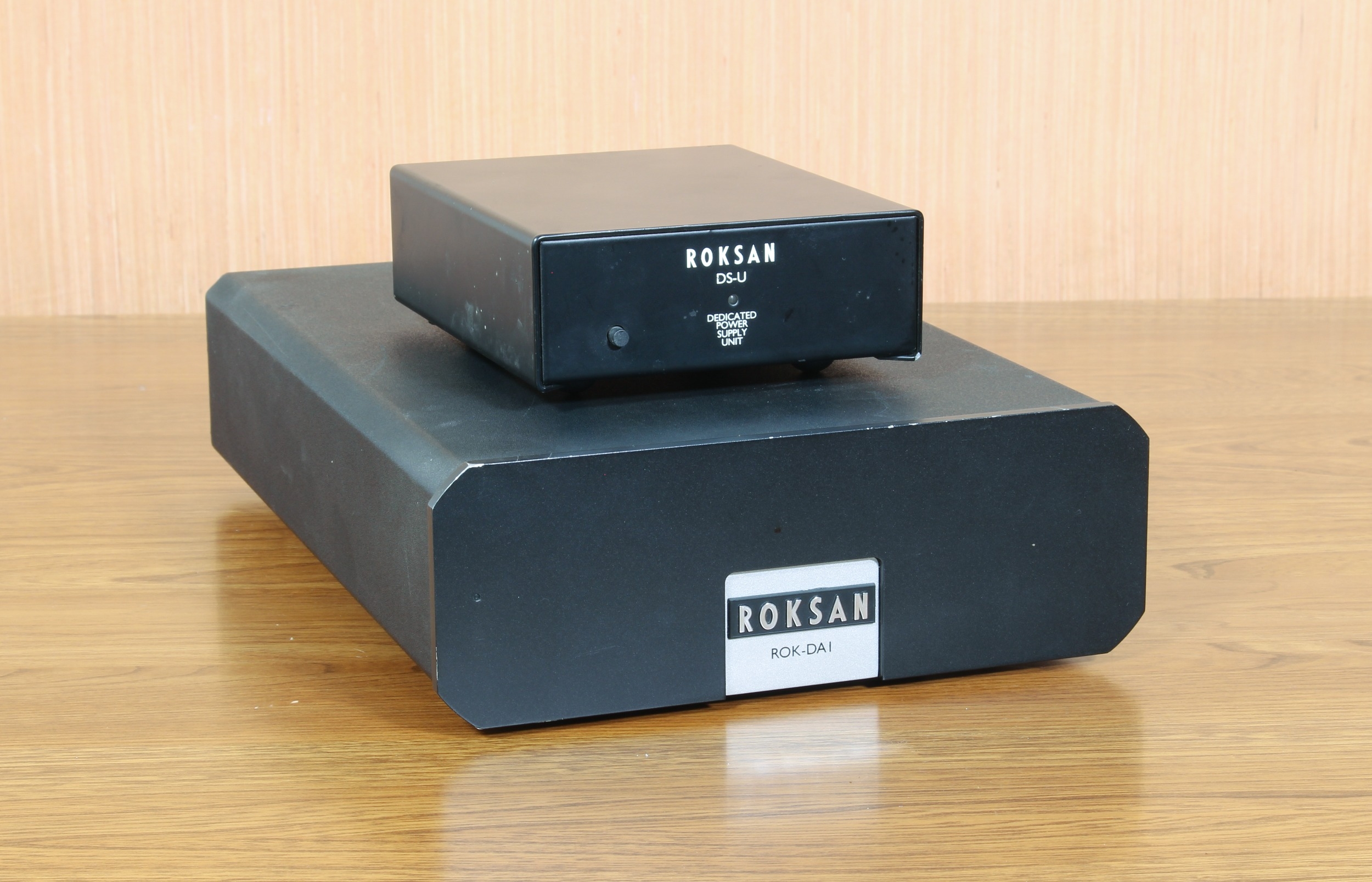 A Roksan ROK-DA1 DAC digital to analogue convertor - together with 