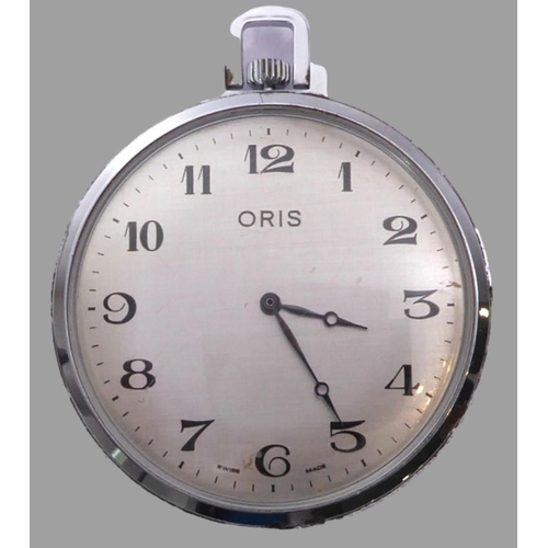 254 - An Oris pocket watch, in working order