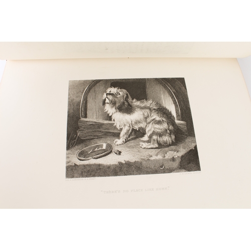 270 - 'Landseer's Works' - William Cosmo Monkhouse (Virtue & Co, London) in two volumes. The title page in... 