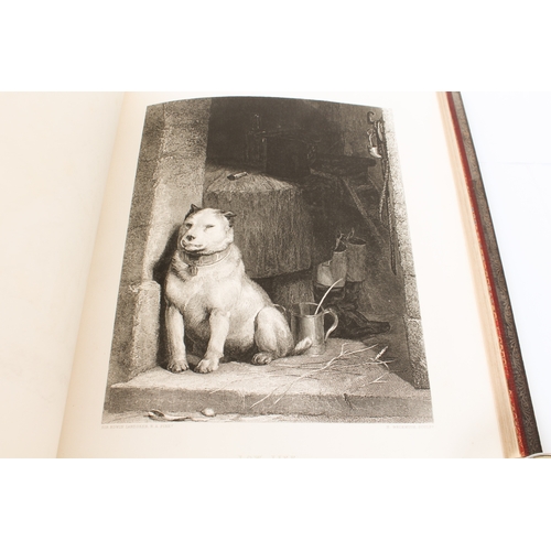 270 - 'Landseer's Works' - William Cosmo Monkhouse (Virtue & Co, London) in two volumes. The title page in... 